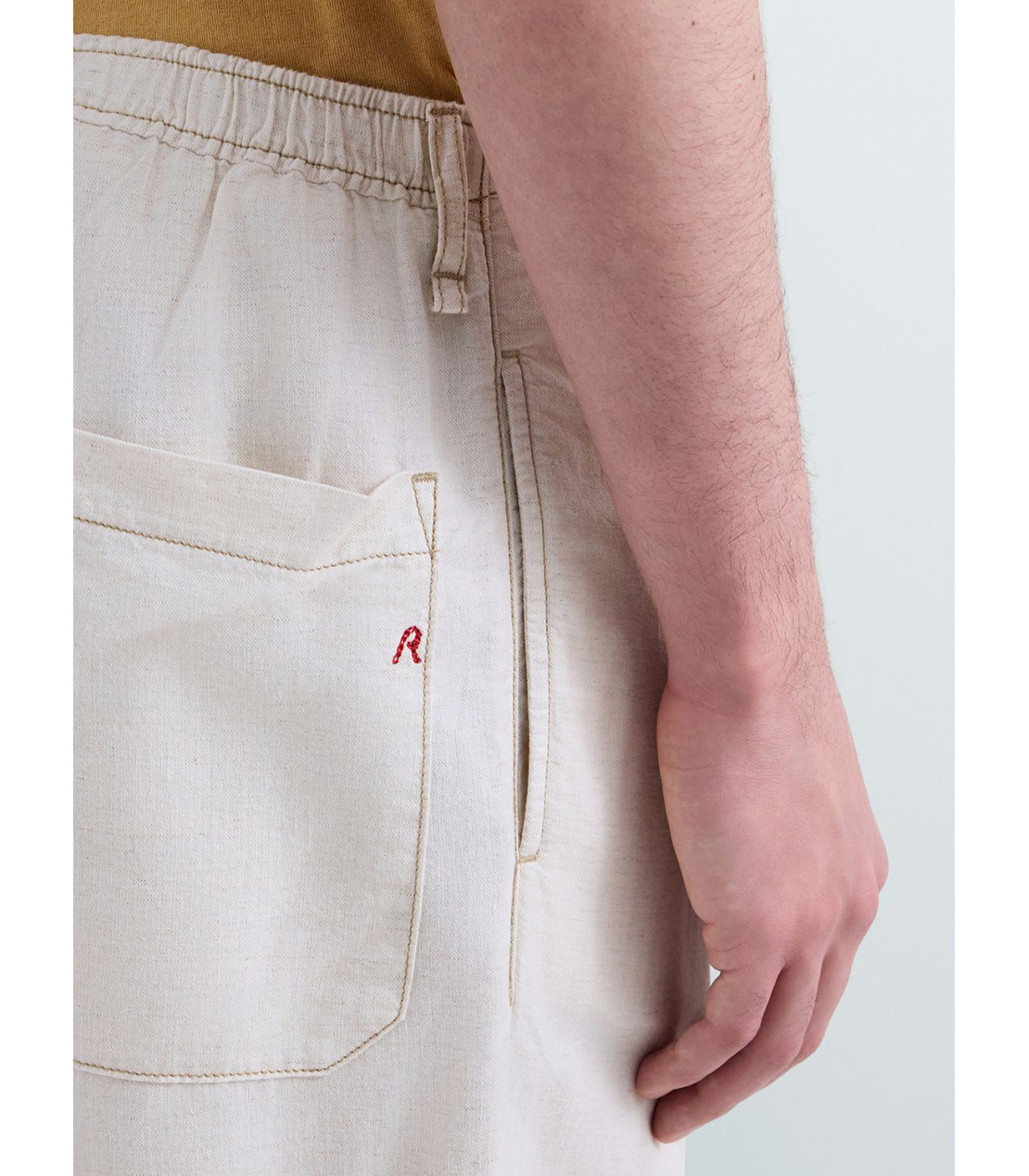 テーパードフィットデニムパンツ（セットアップ） 詳細画像 アイボリー 7